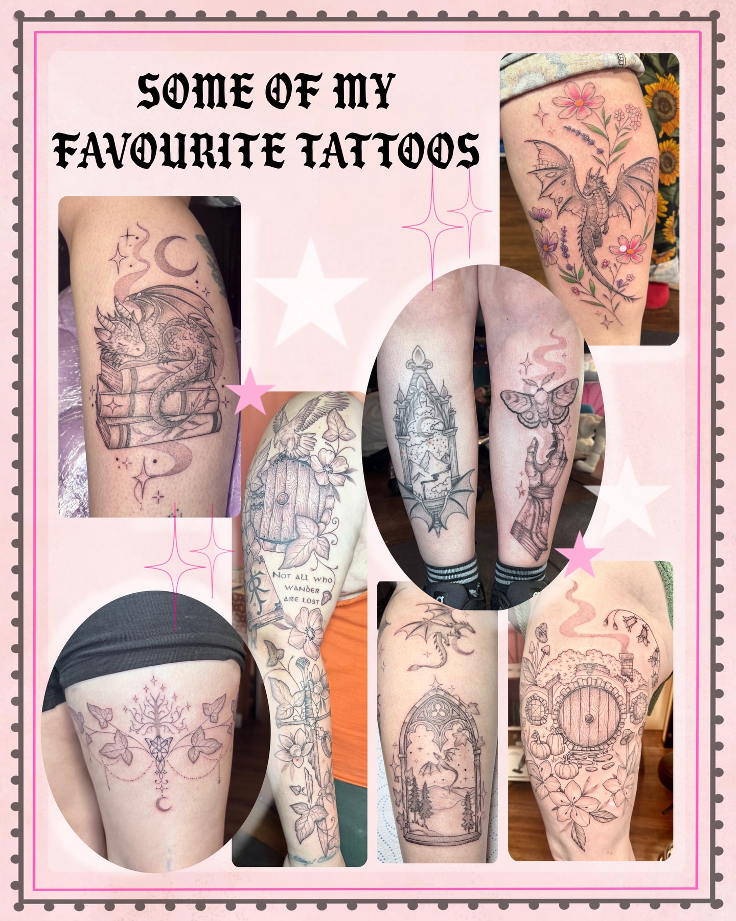 Fantasy-themed tattoos geometric tattoo on the forearm by Charlotte Brown, Leeds, England