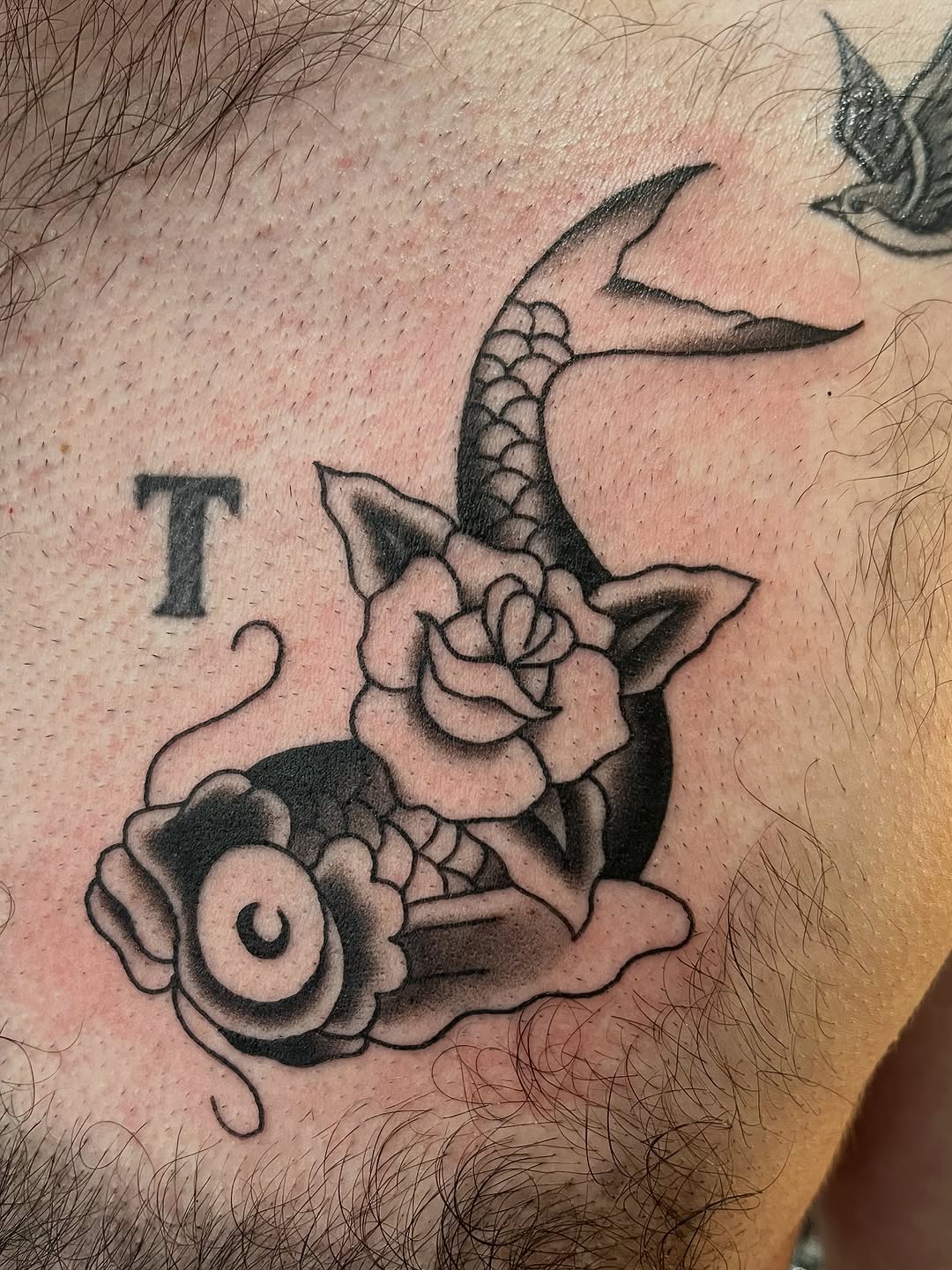 Tattoo by @paydawg365 — american_traditional, black_and_grey