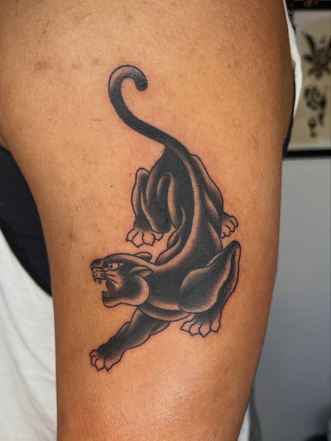 Tattoo by @paydawg365 — american_traditional, black_and_grey