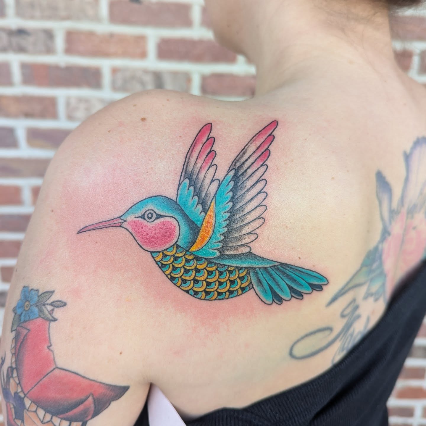 Tattoo by @colormemegantattoos โ american_traditional