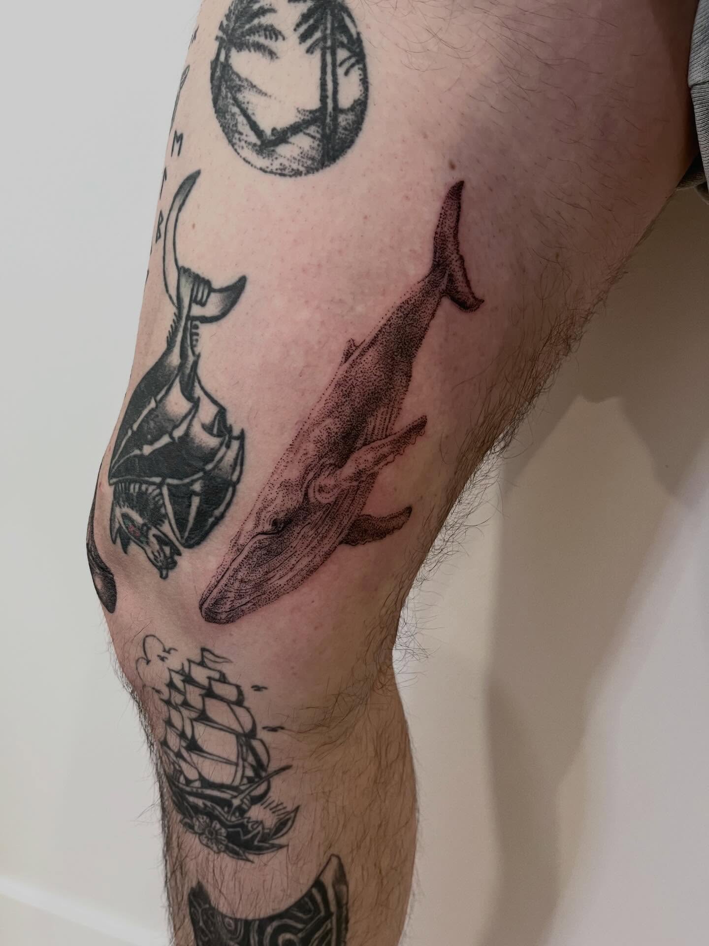 Tattoo by @carlosmoralesink — black_and_grey, realism