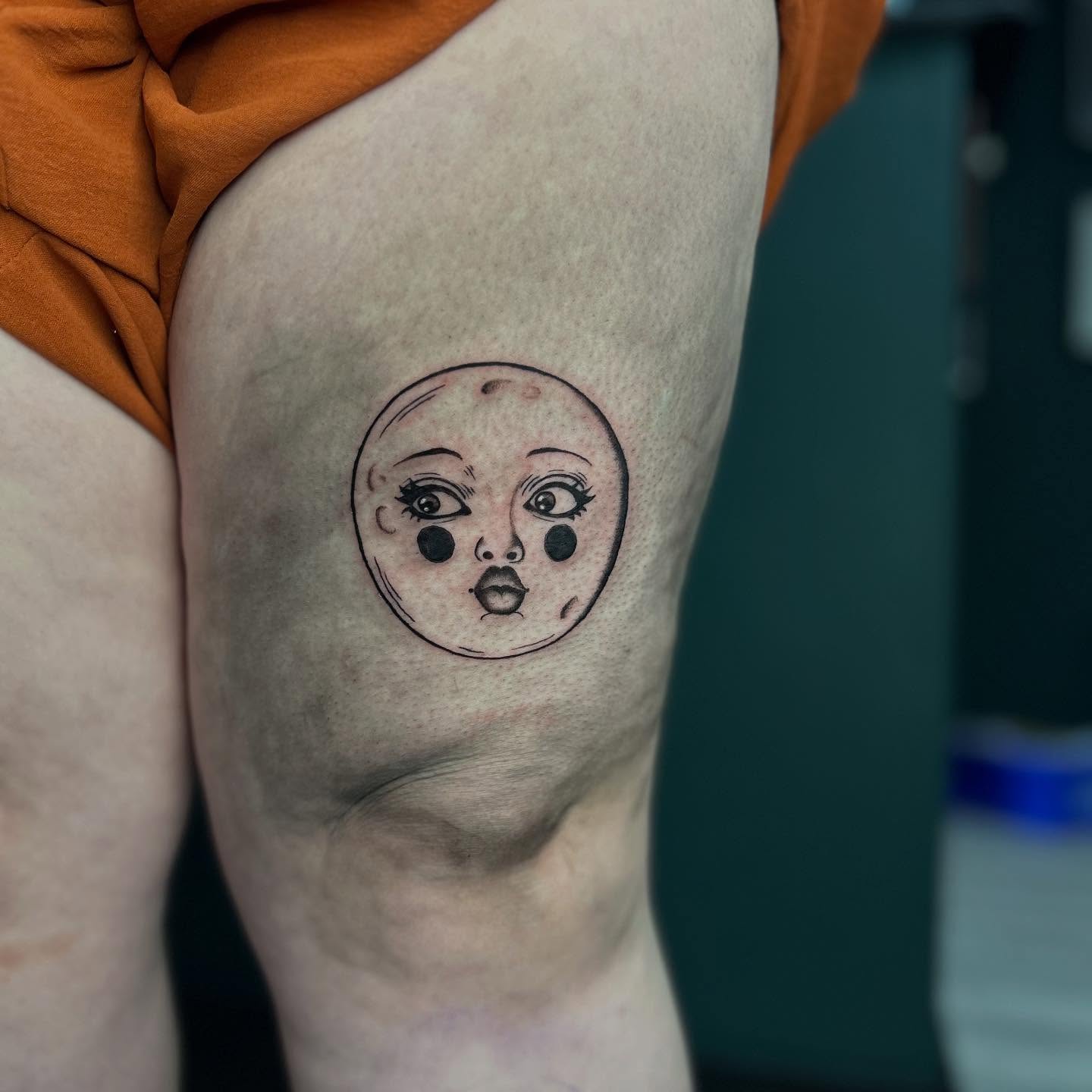 Tattoo by @kerostene — dotwork