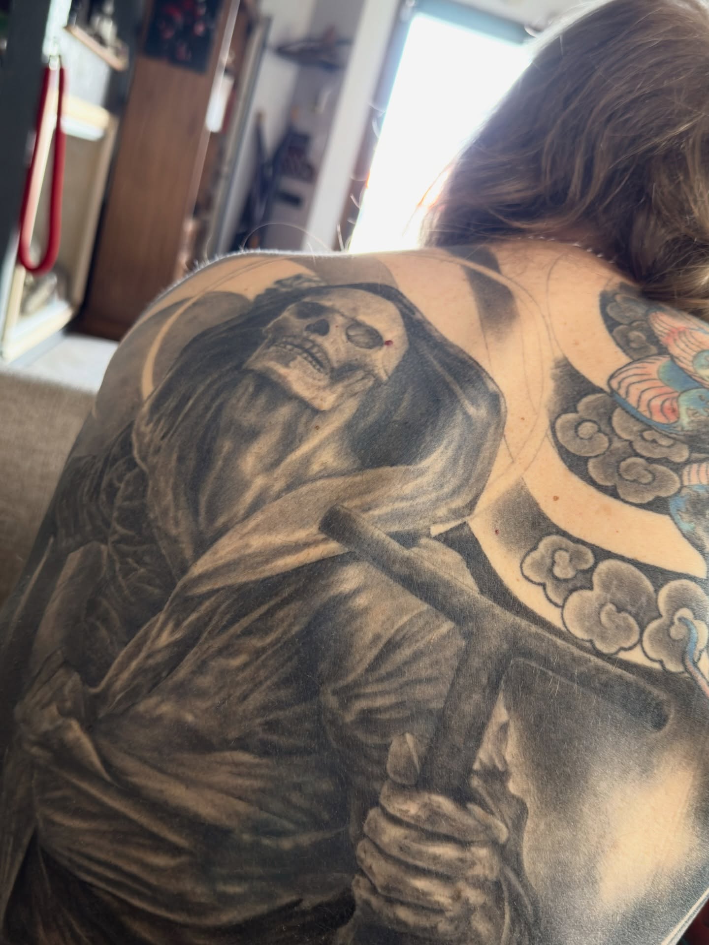 Tattoo by @tattoo_fingers β realism, dark_realism