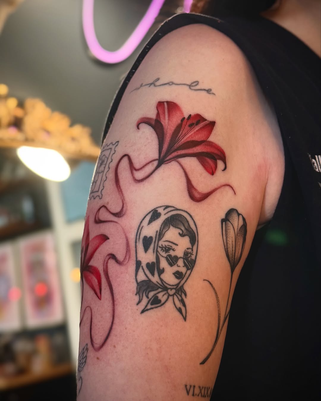Tattoo by @slightlyorange — realism, fine_line