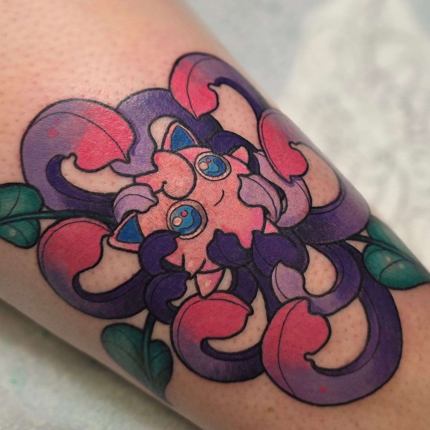 Octopus new school tattoo on the forearm by Kayla Williams
