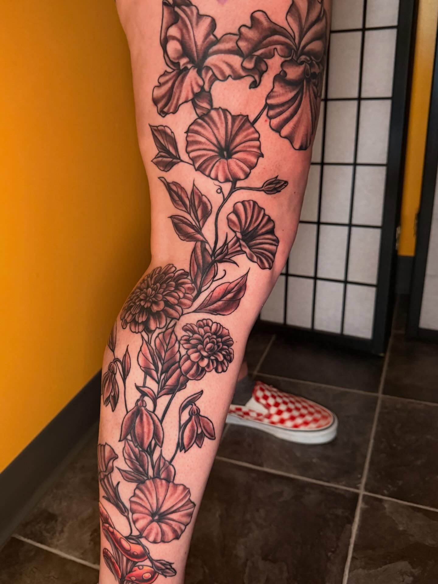 Tattoo by @samanthahouston_art — black_and_grey
