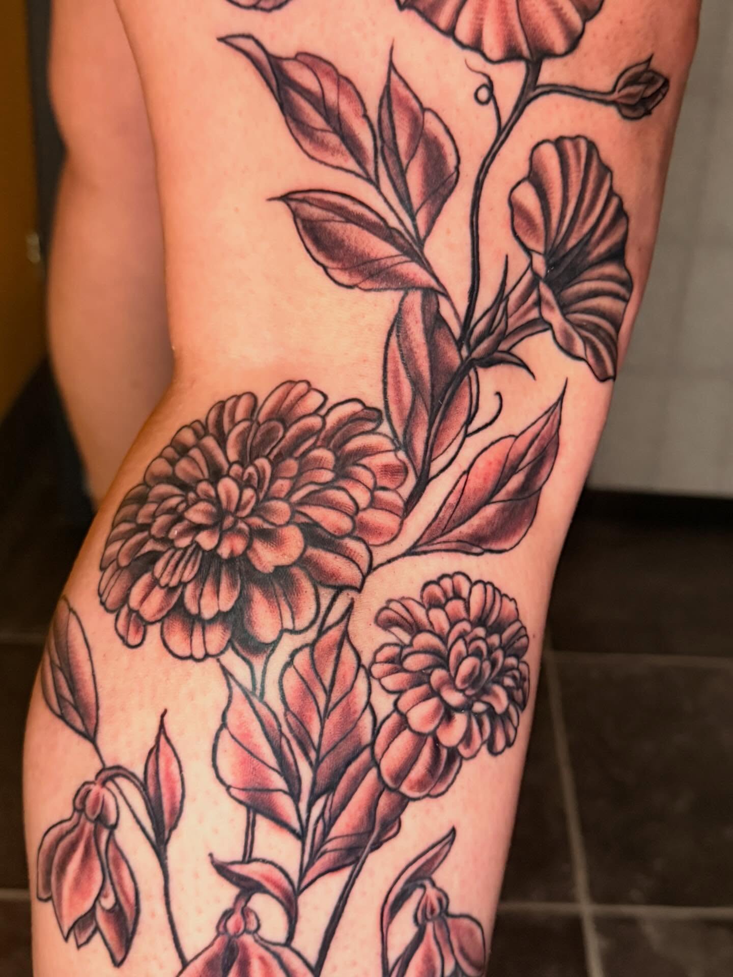 Tattoo by @samanthahouston_art — black_and_grey