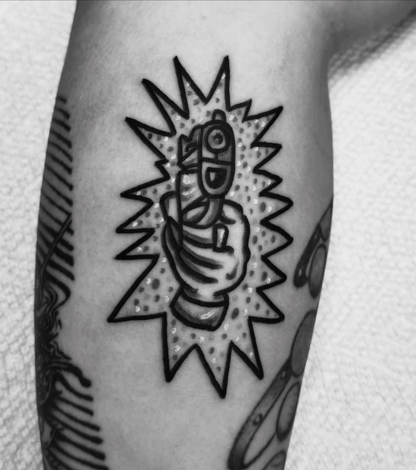 Tattoo by @sodablob — dotwork