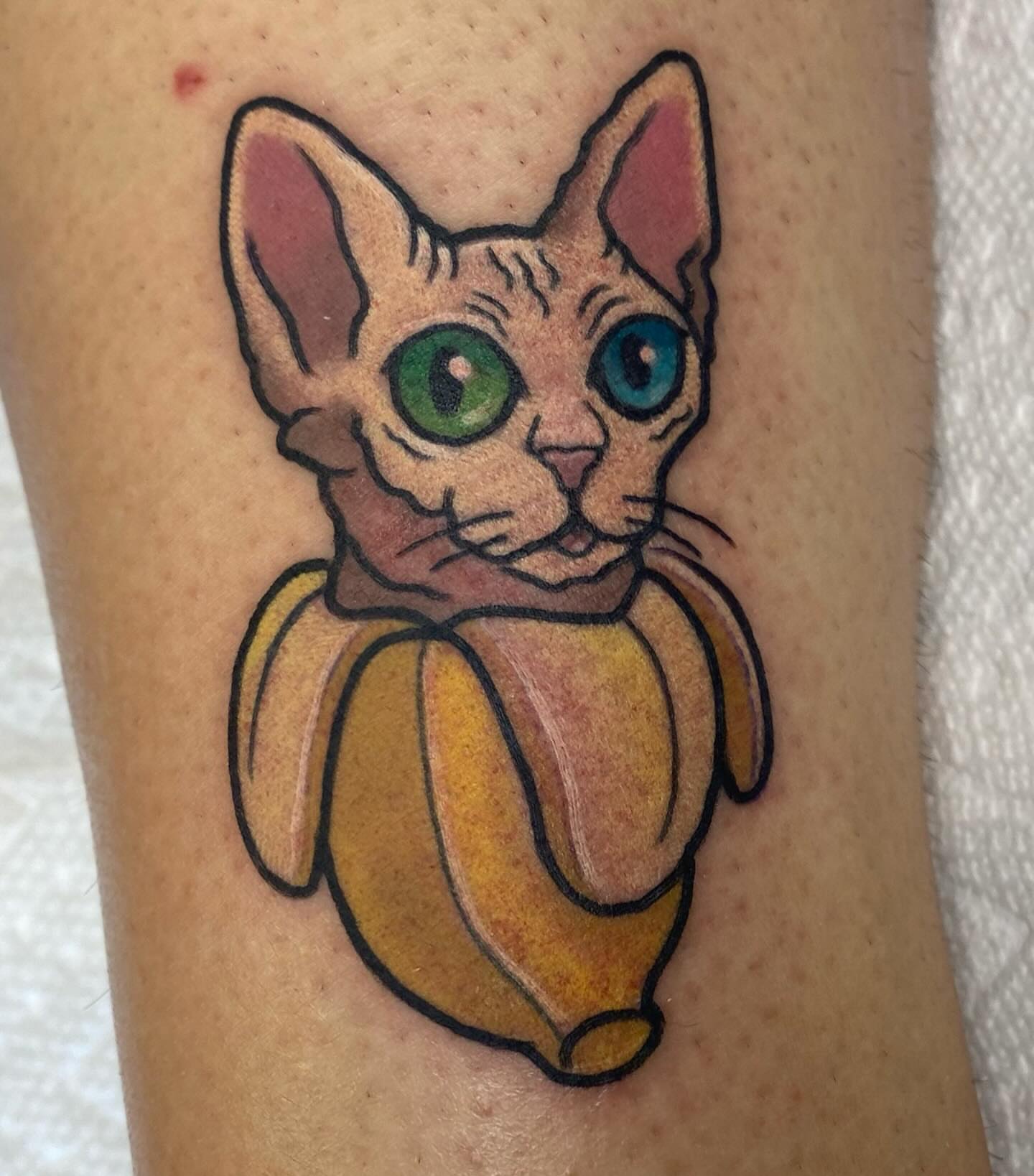 Tattoo by @unicornglitterblaster — illustrative