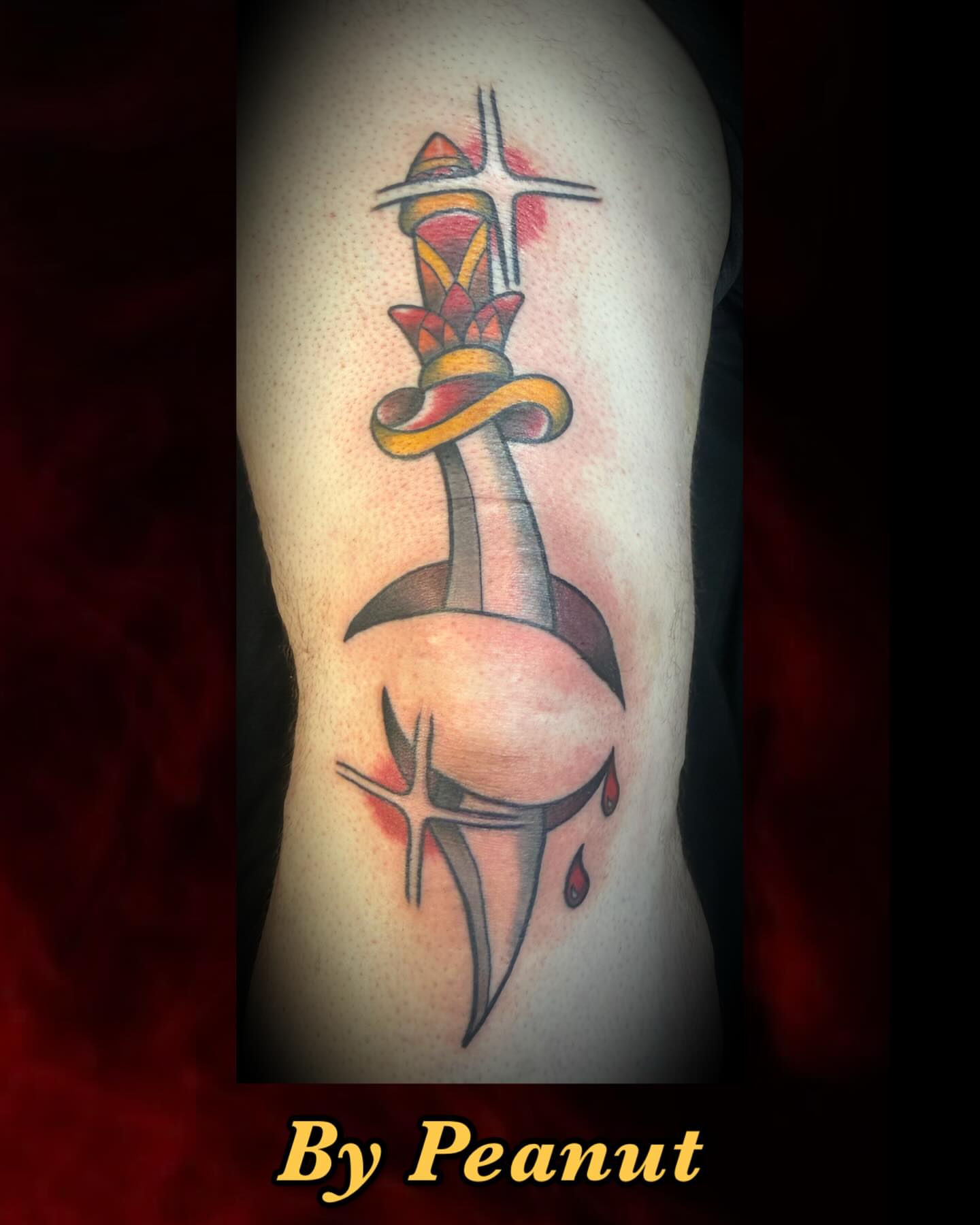 Tattoo by @bfmc_peanut_72 — american_traditional