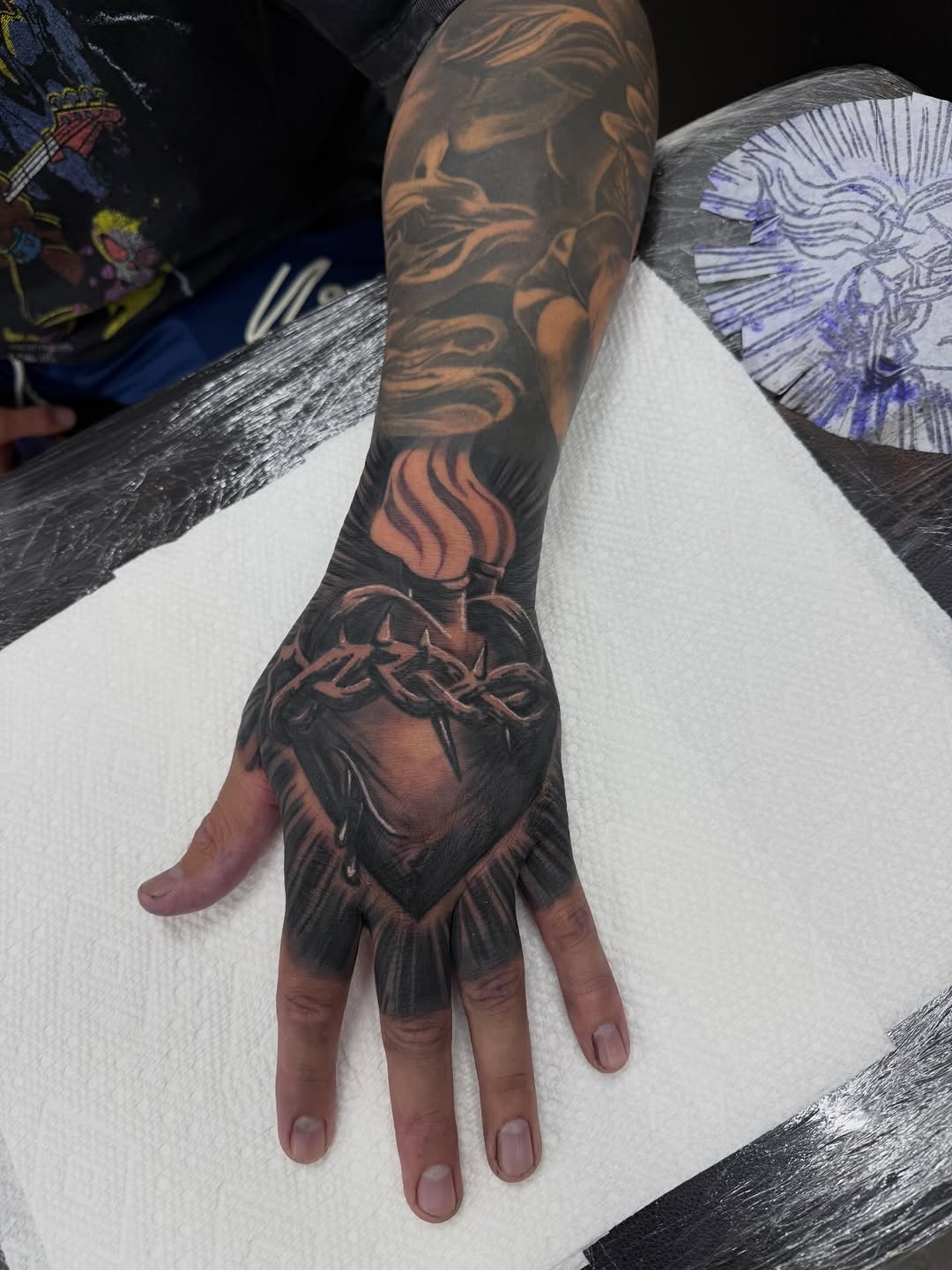 Tattoo by @marky_chavez โ black_and_grey, realism