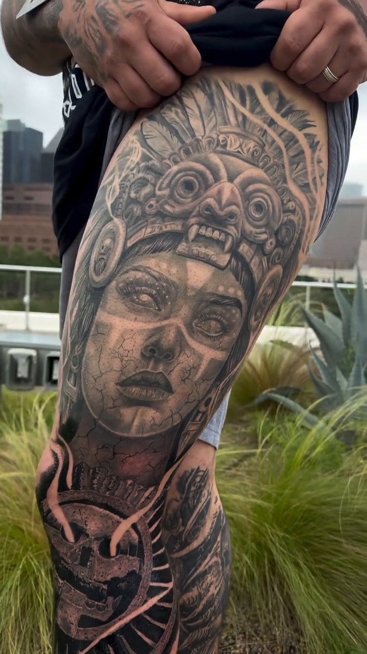 Tattoo by @blessedbyfrancisco_ — black_and_grey, realism