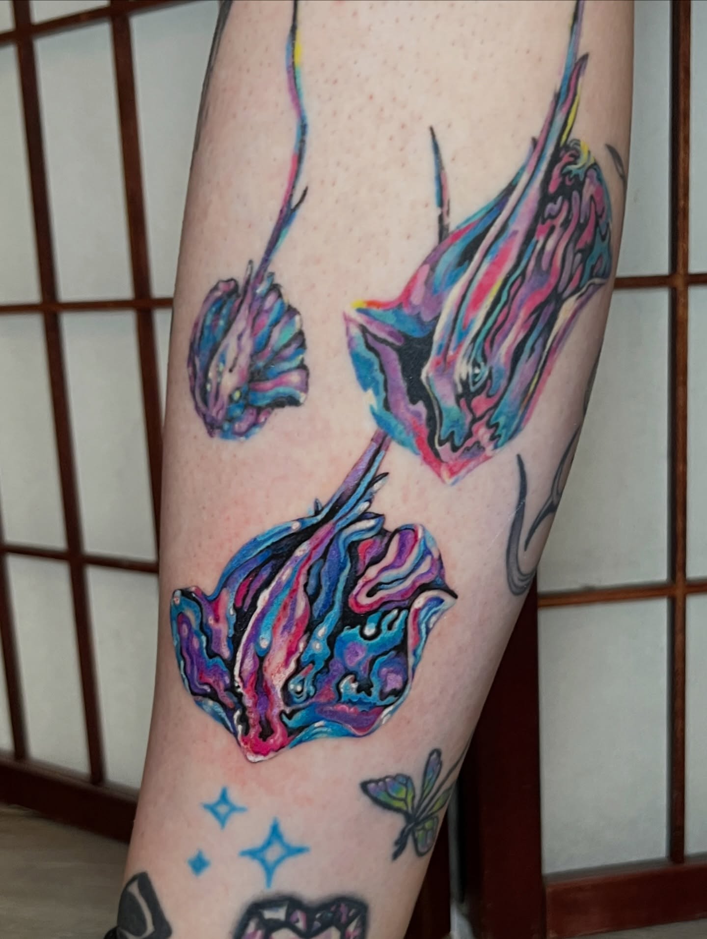 Tattoo by @battlekatgalactica — watercolor, new_school