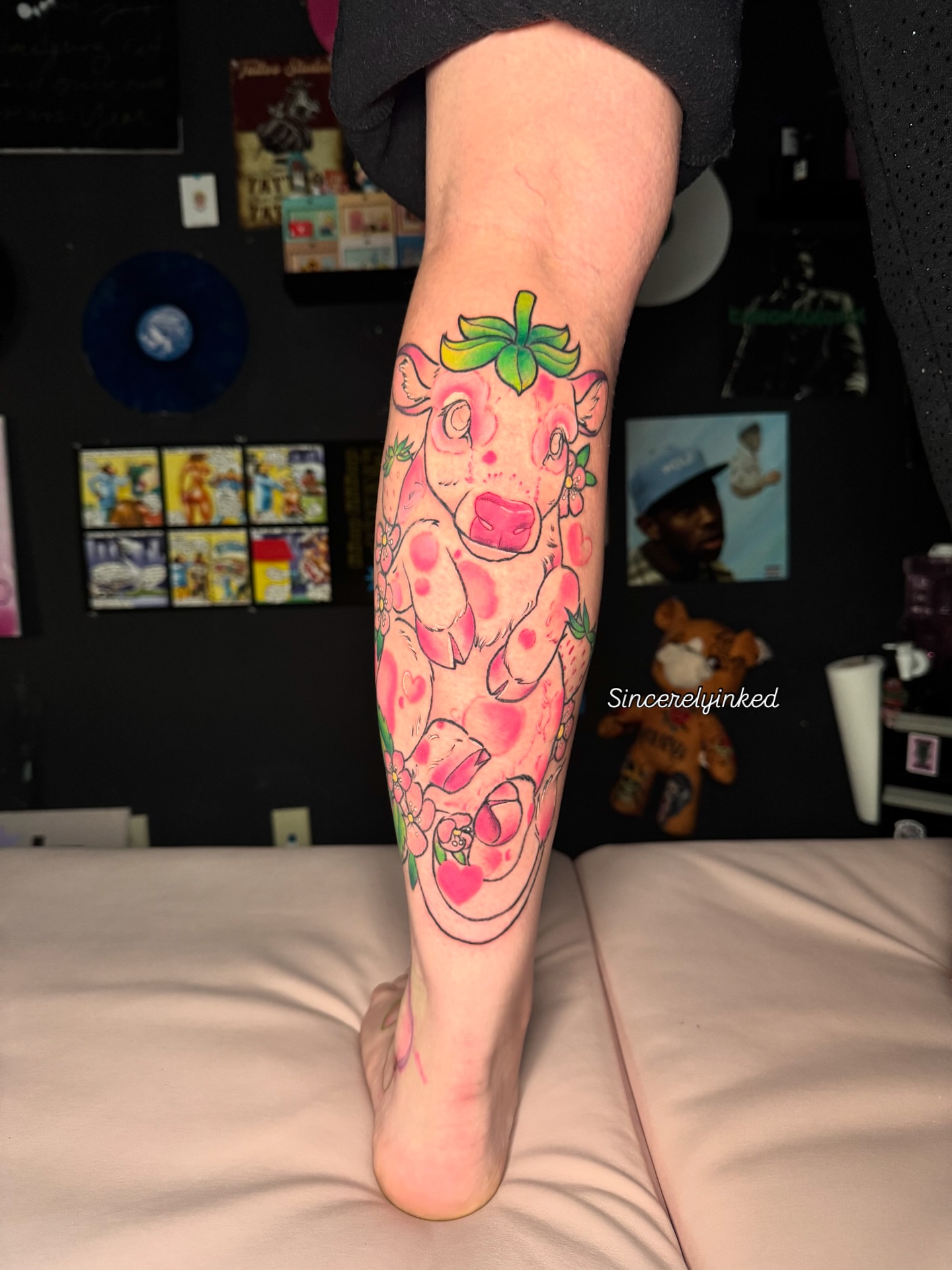Tattoo by @sincerelyinked — new_school, illustrative