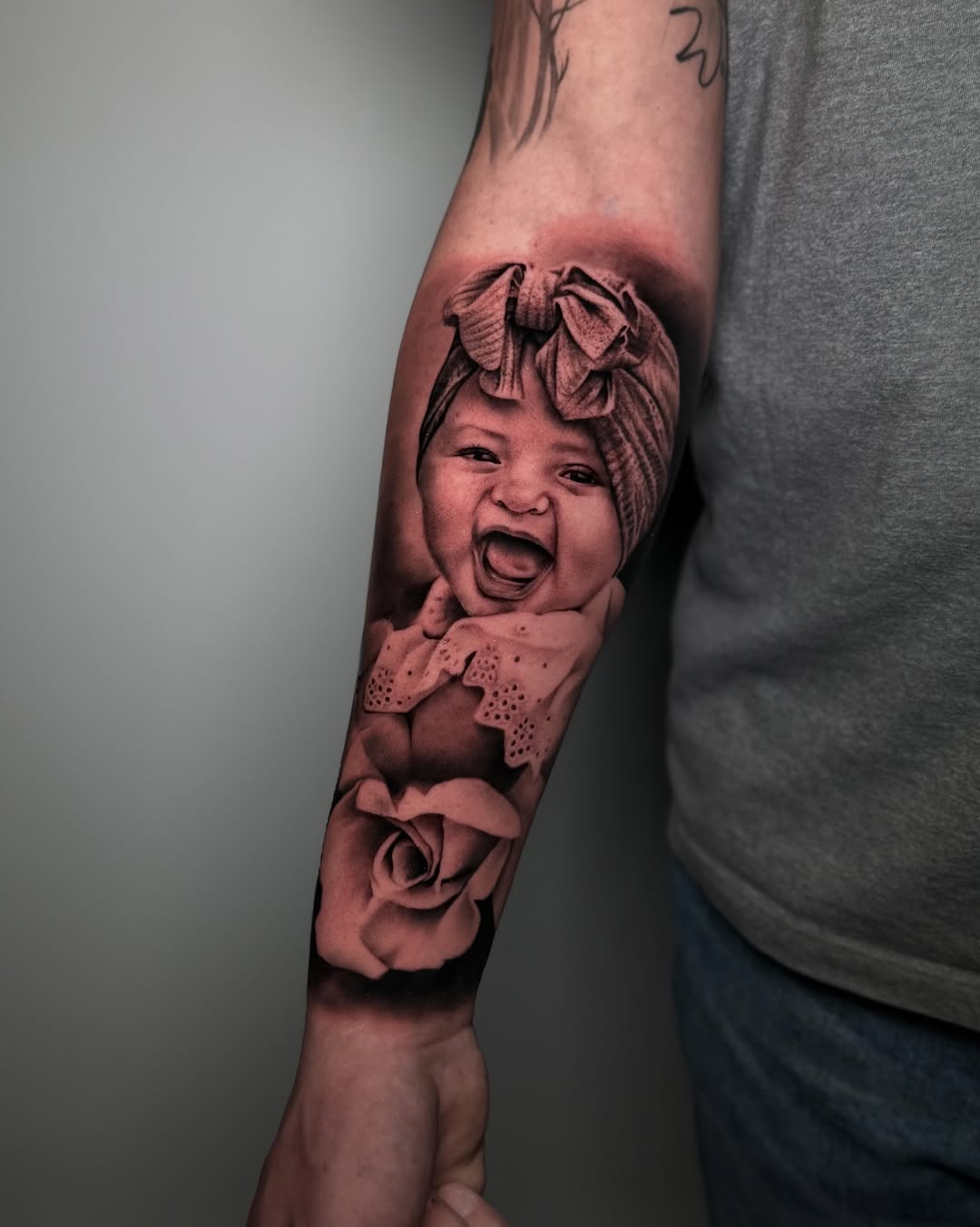 Tattoo by @leahross_tattoo — realism, black_and_grey