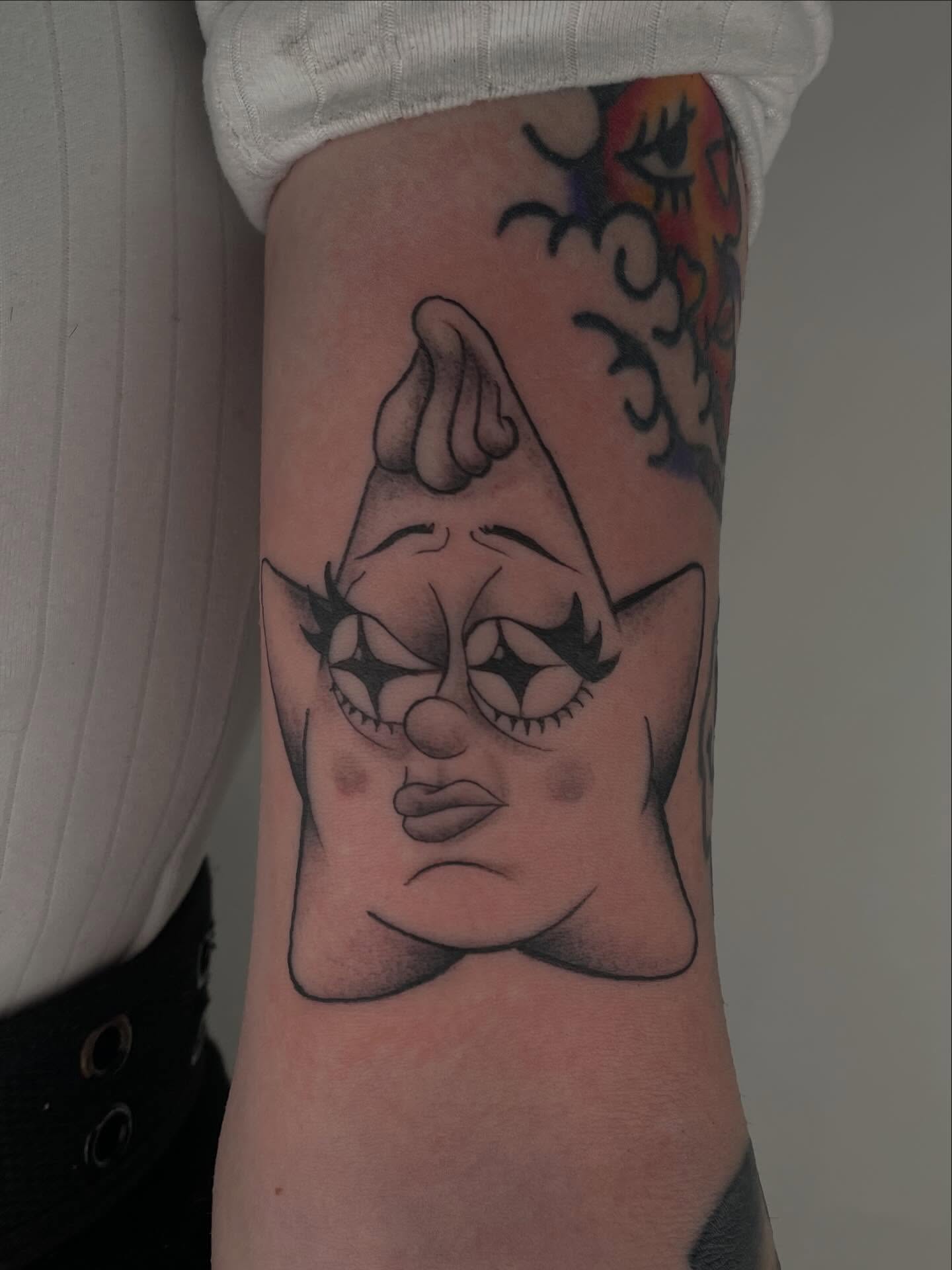 Tattoo by @jennanabread_ink — black_and_grey