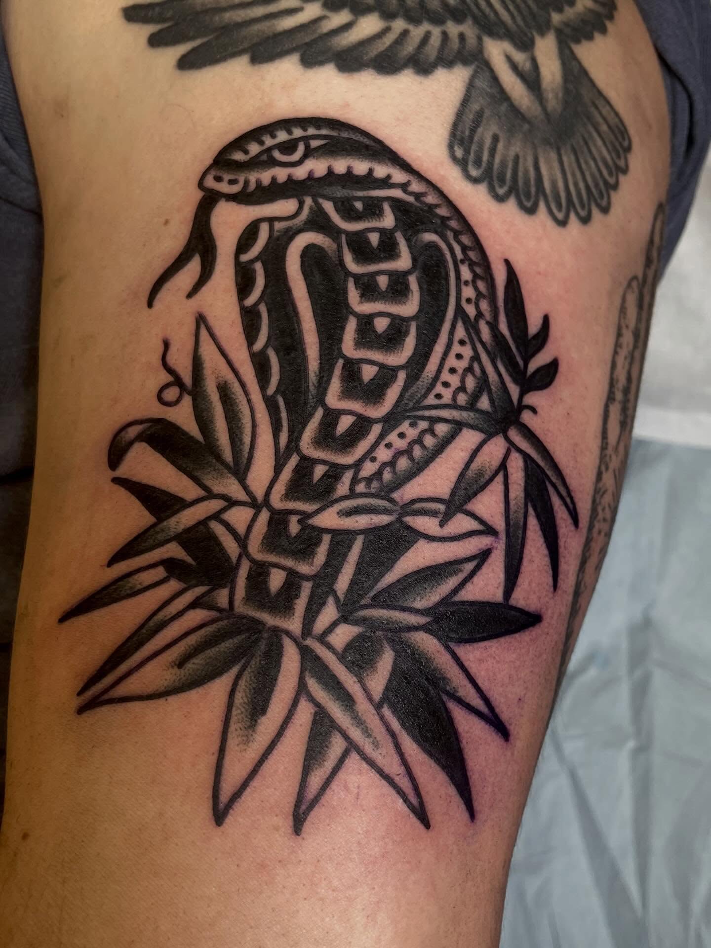 Tattoo by @nickmeerburg — black_and_grey