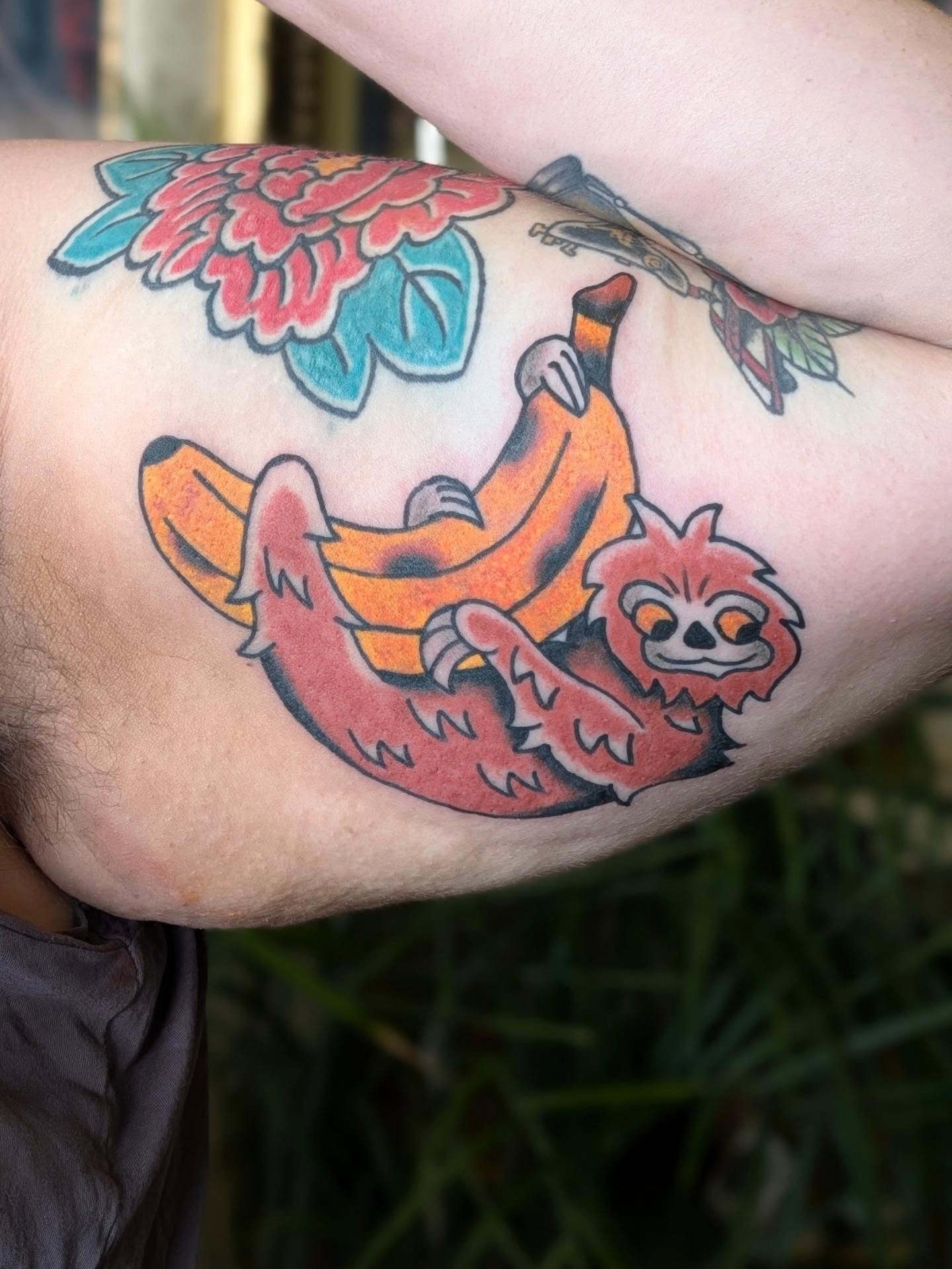 Tattoo by @emryandfriends — american_traditional, dotwork