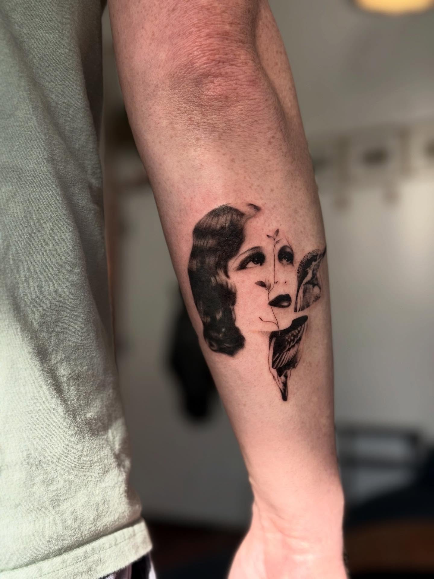 Tattoo by @judetatt — black_and_grey