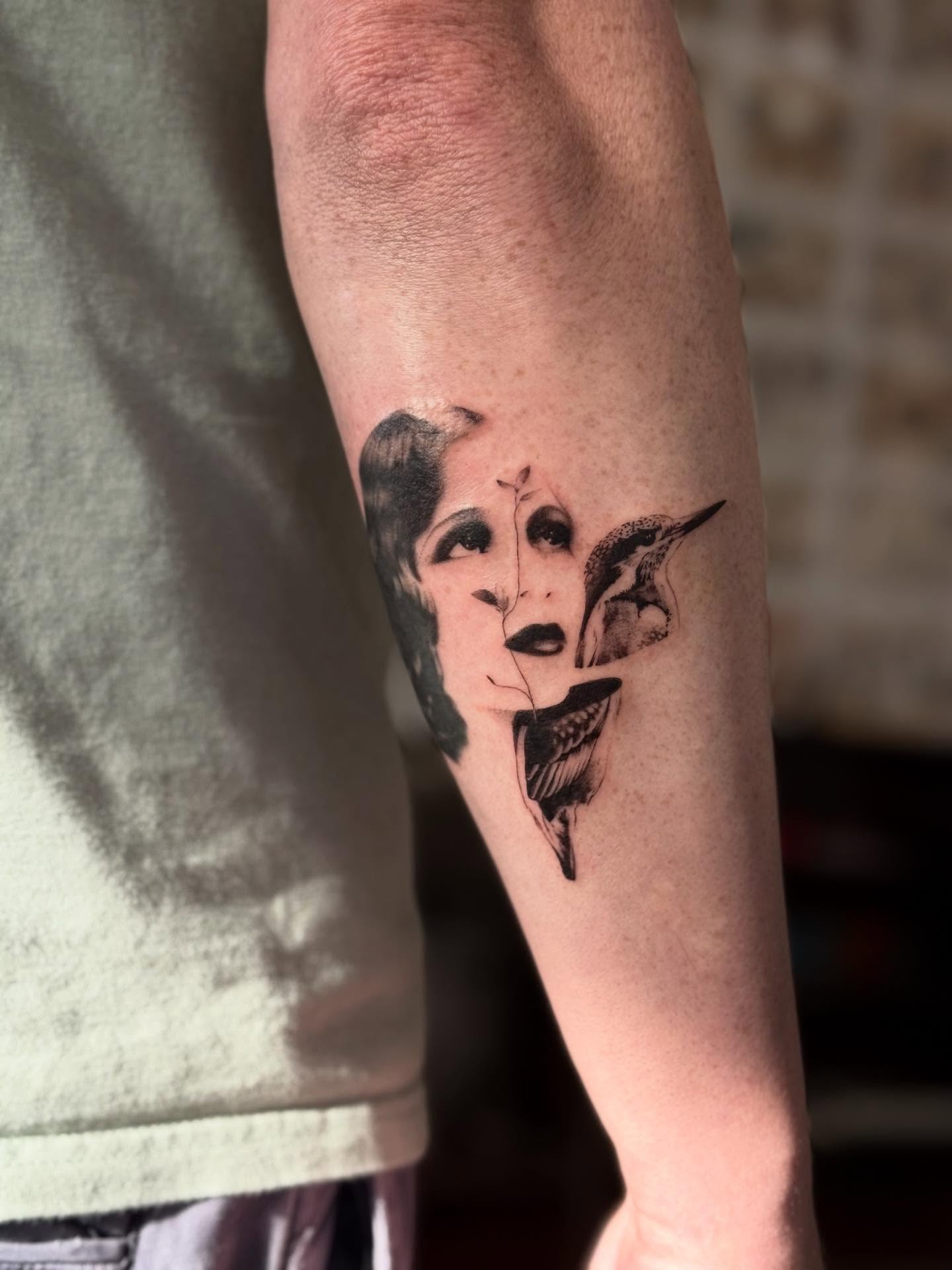 Tattoo by @judetatt — black_and_grey