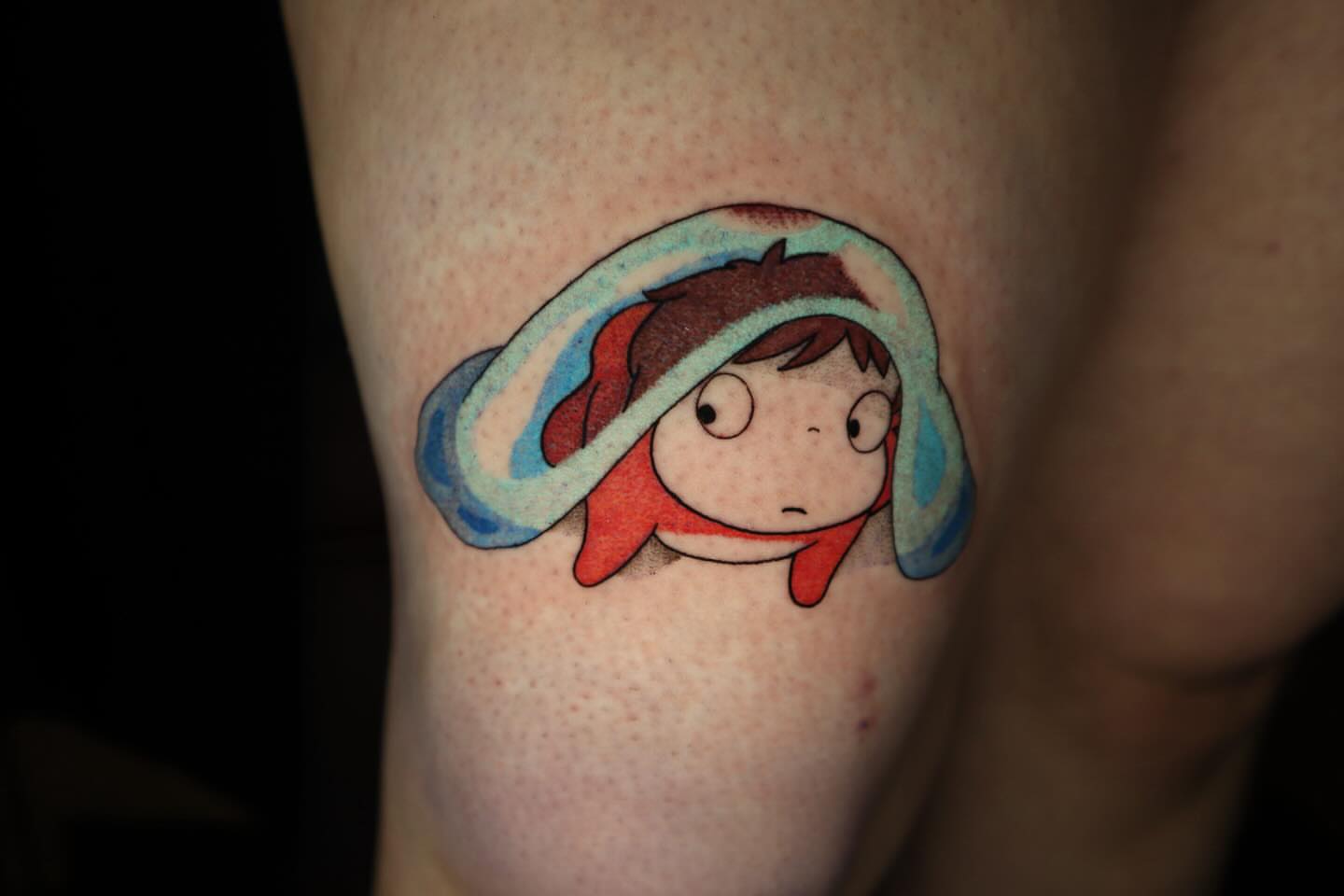 Tattoo by @inkanimalsart — anime
