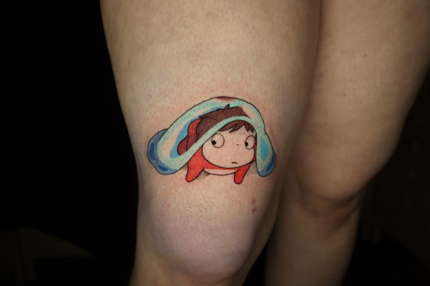 Tattoo by @inkanimalsart — anime