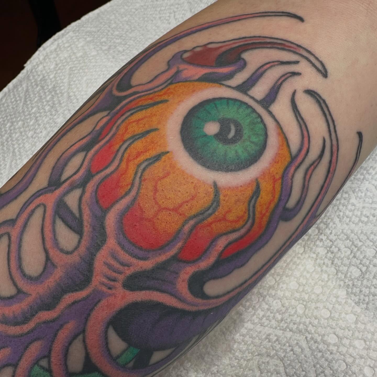 Tattoo by @austinmurfitttattoos — new_school, surrealism