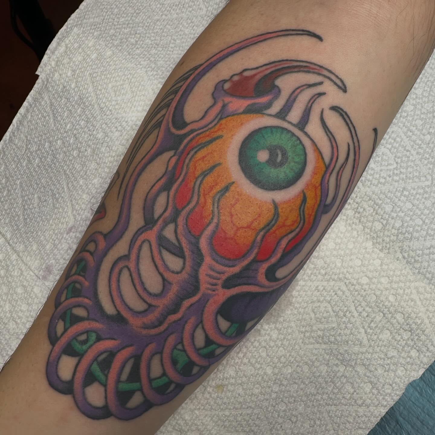 Tattoo by @austinmurfitttattoos — new_school, surrealism