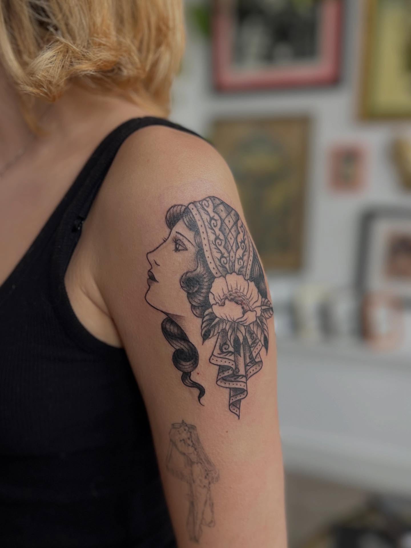 Tattoo by @mad.anthonytattoo — black_and_grey