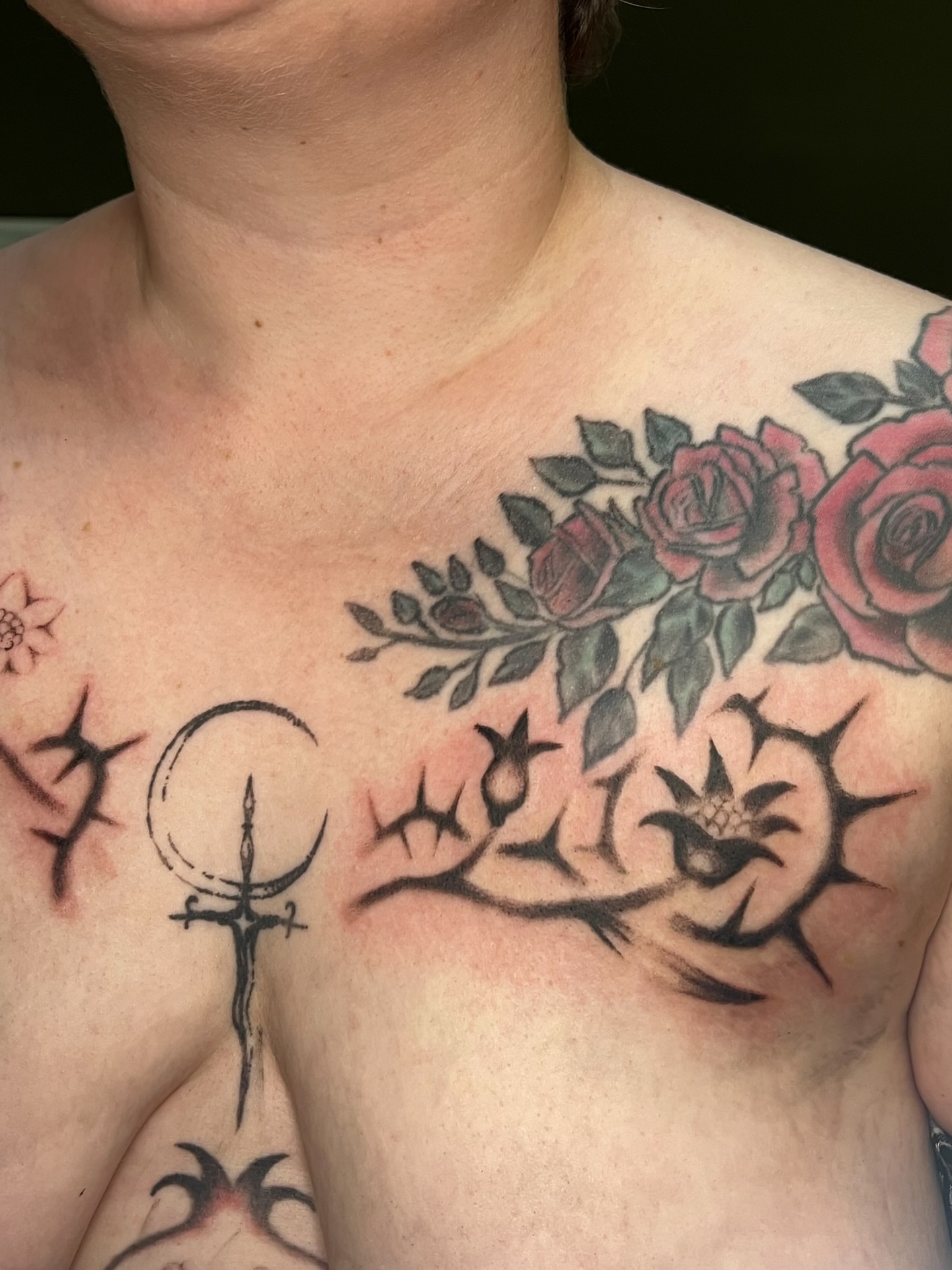 Tattoo by @elvensigils β neo_traditional, black_and_grey