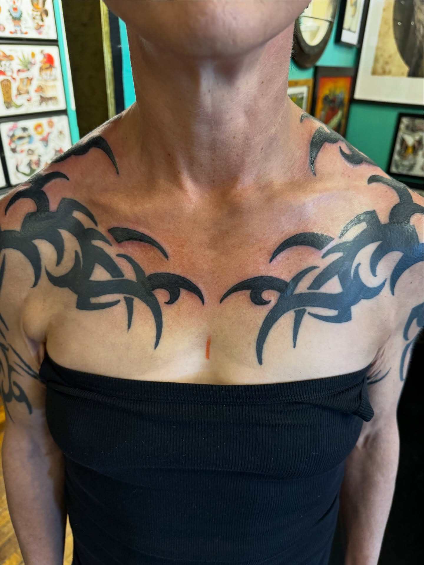 Tattoo by @cesar863 โ tribal