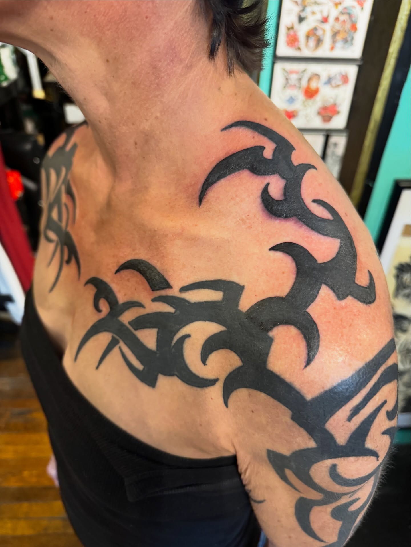 Tattoo by @cesar863 โ tribal