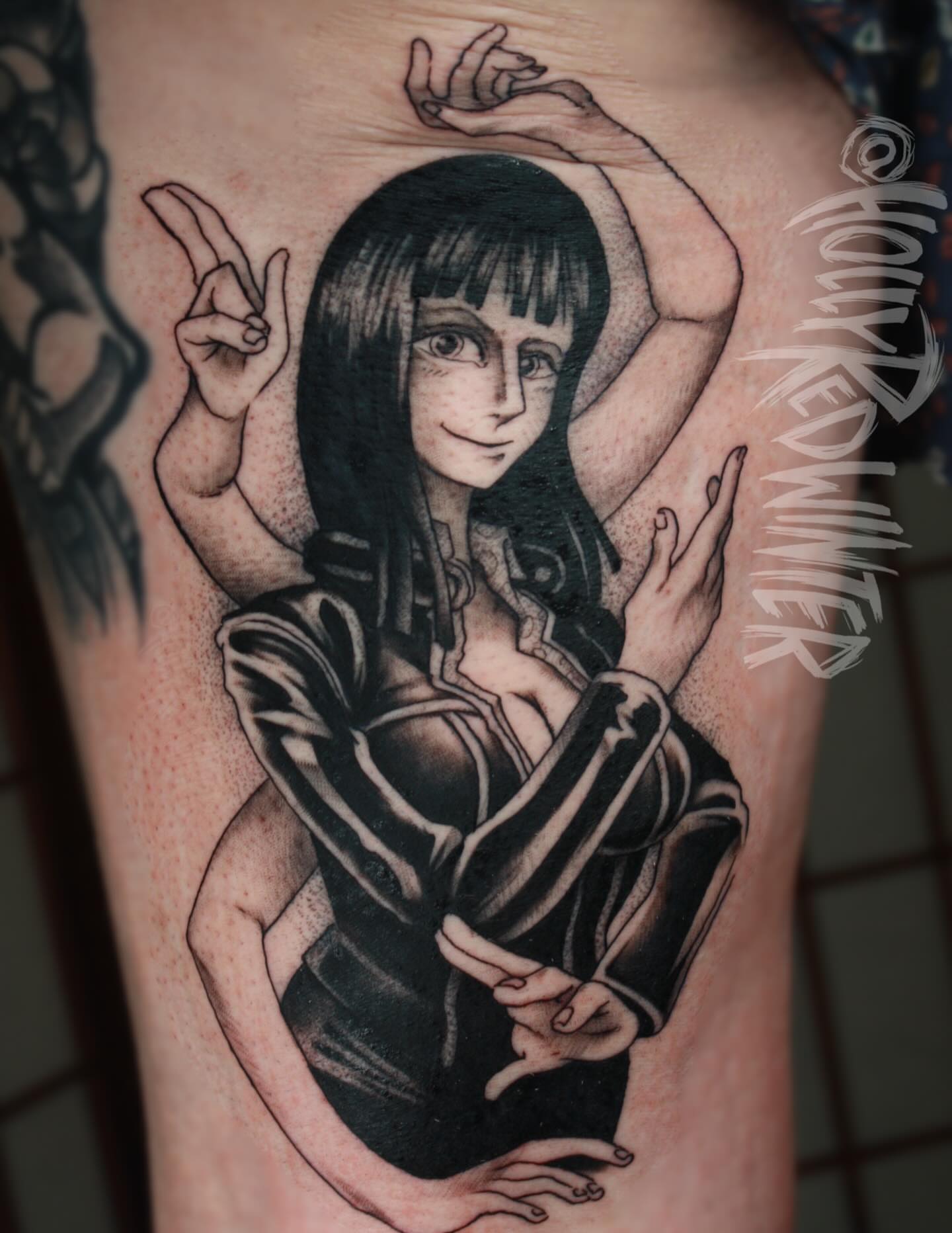 Tattoo by @hollyredwinter — anime