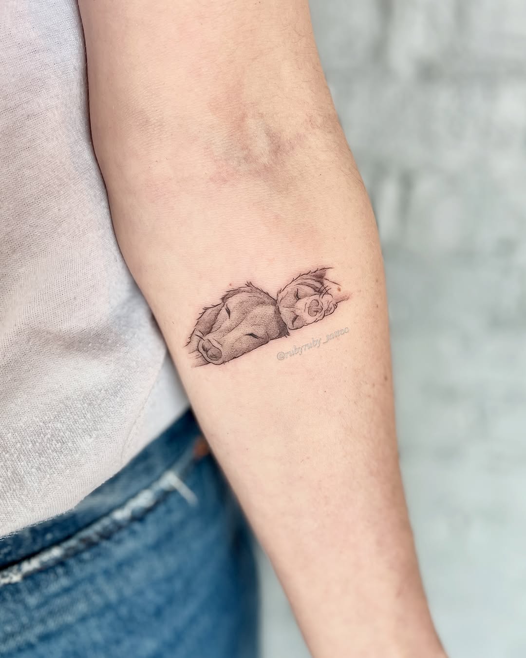 Tattoo by @rubyruby_tattoo — fine_line, realism