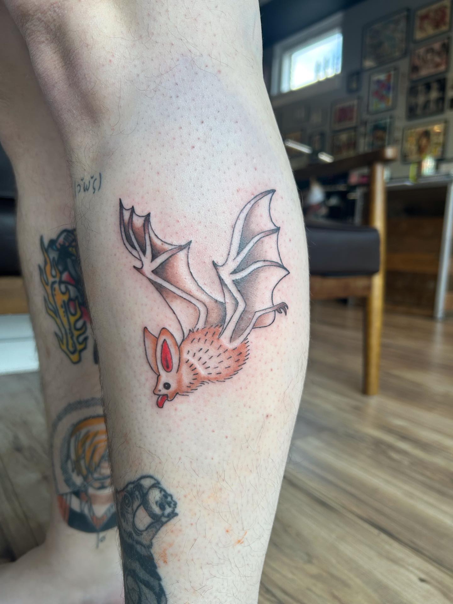 Tattoo by @erica_peebus_art — dotwork