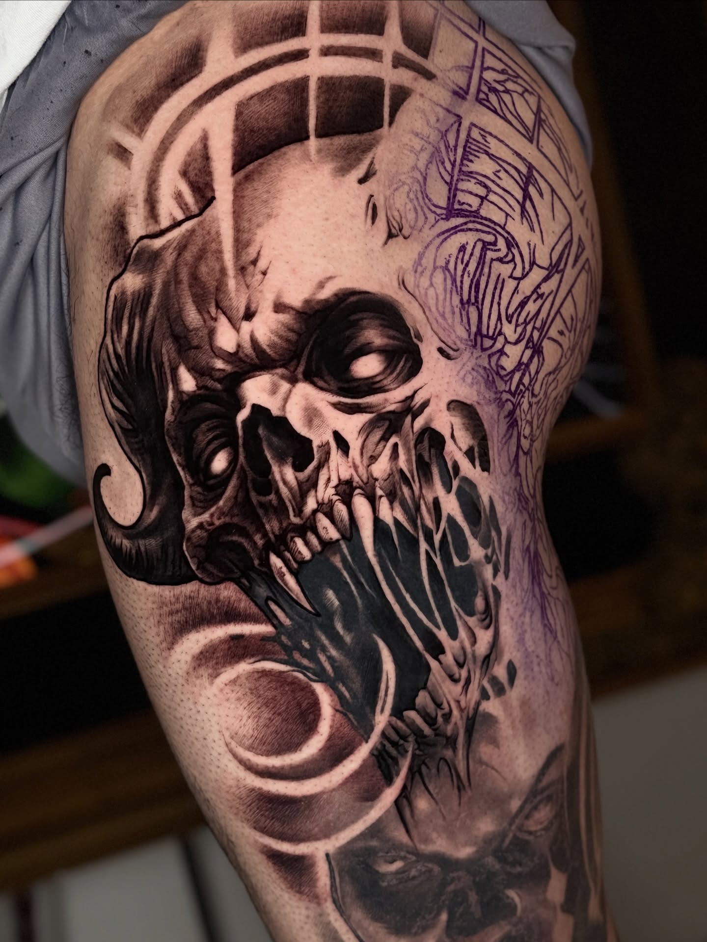 Tattoo by @tattsbyspike — dark_realism