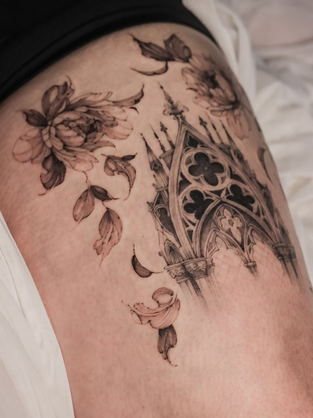 Tattoo by @merry_tattoo — black_and_grey, realism