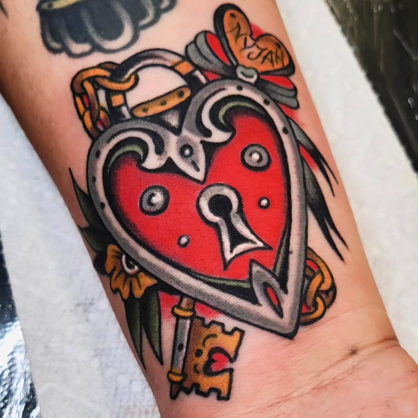 Tattoo by @werexwolf — american_traditional
