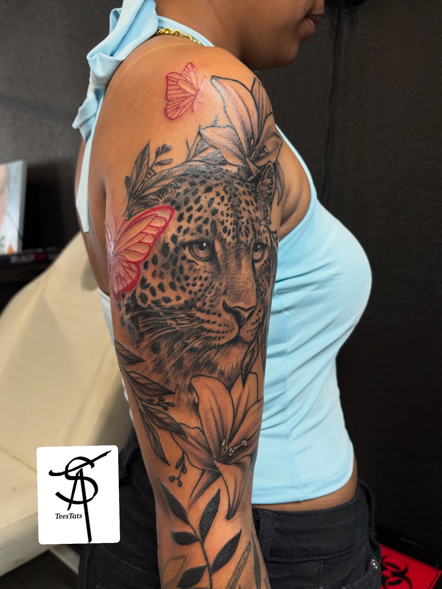 Tattoo by @tatte3_ — realism, black_and_grey