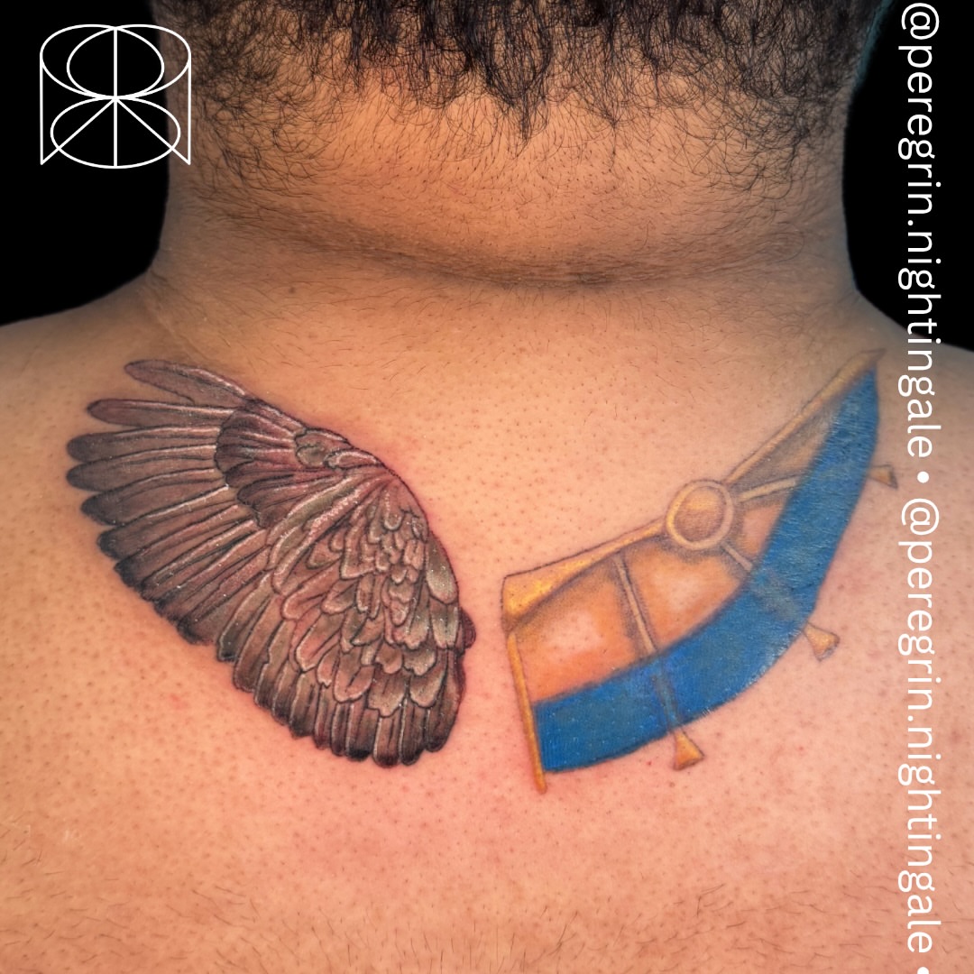 Tattoo by @peregrin.nightingale — realism