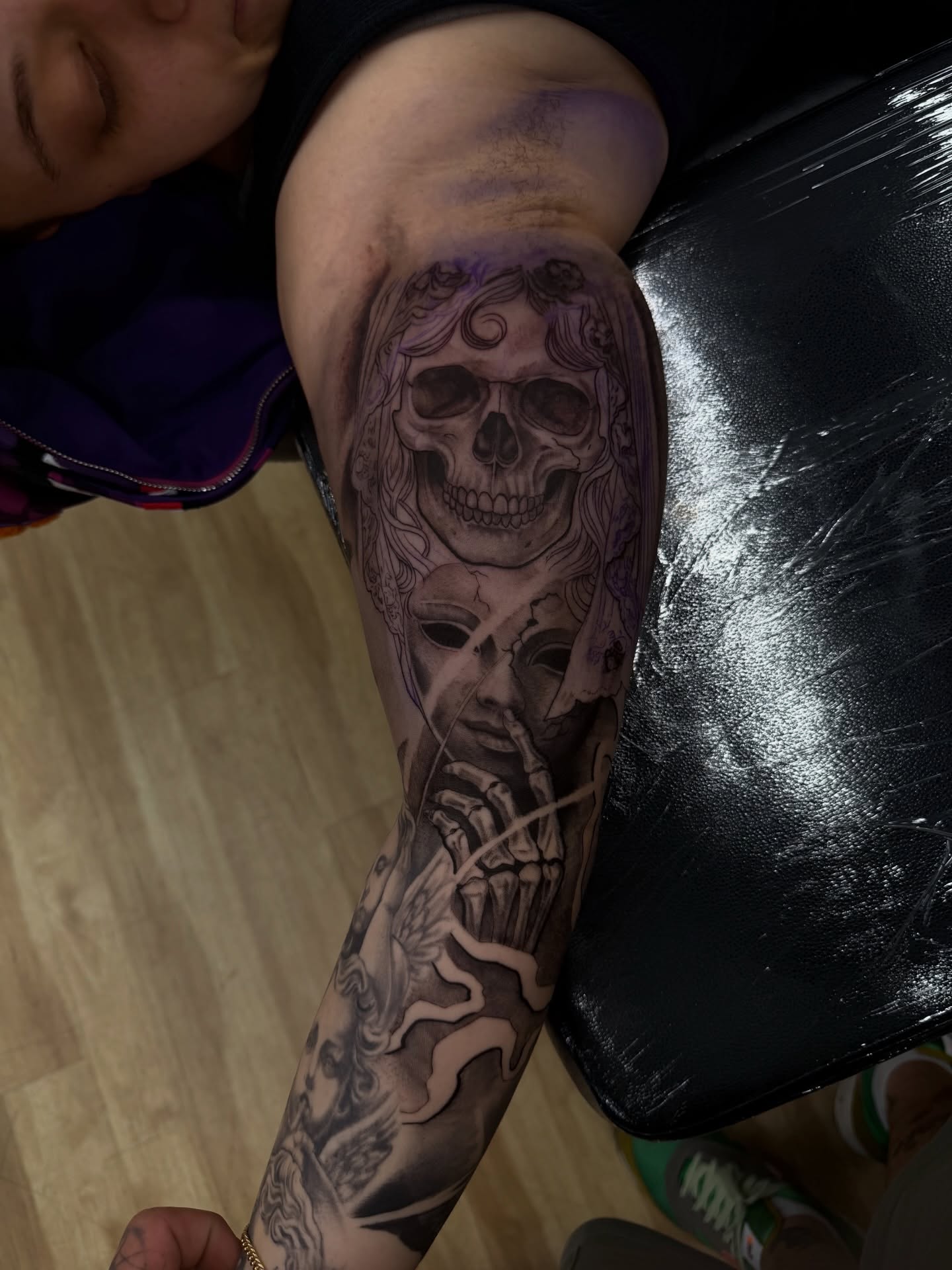 Tattoo by @lmgtattoos — realism, dark_realism