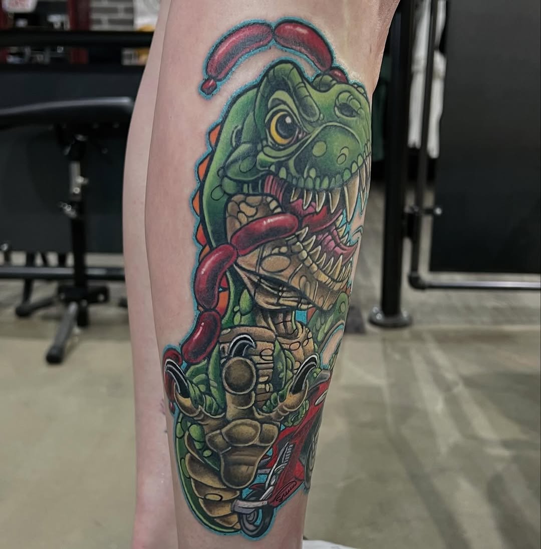 Tattoo by @sausagekingtattoos — new_school