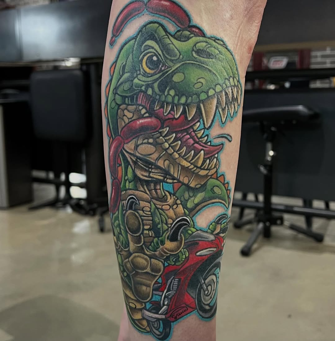 Tattoo by @sausagekingtattoos — new_school