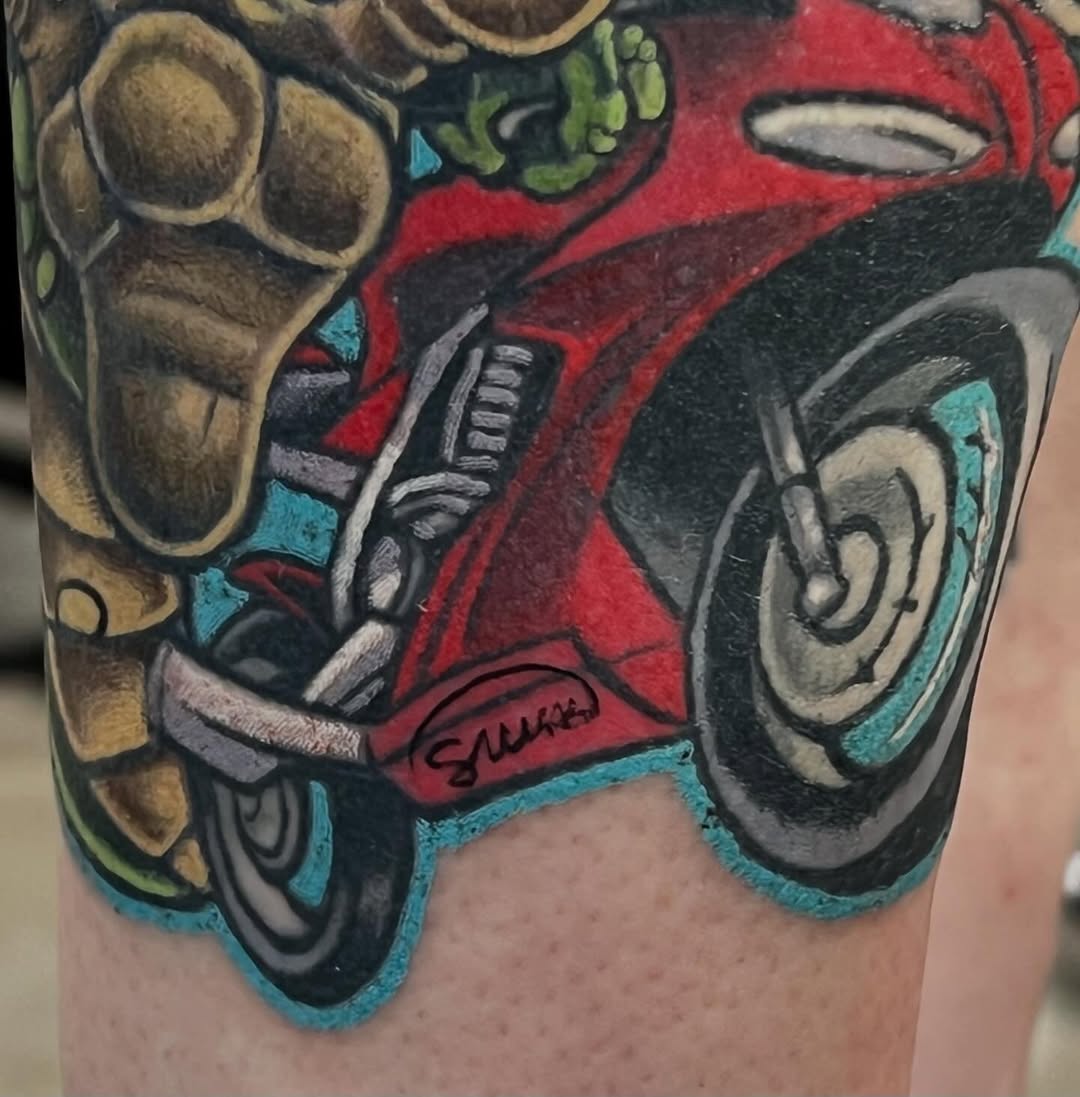 Tattoo by @sausagekingtattoos — new_school