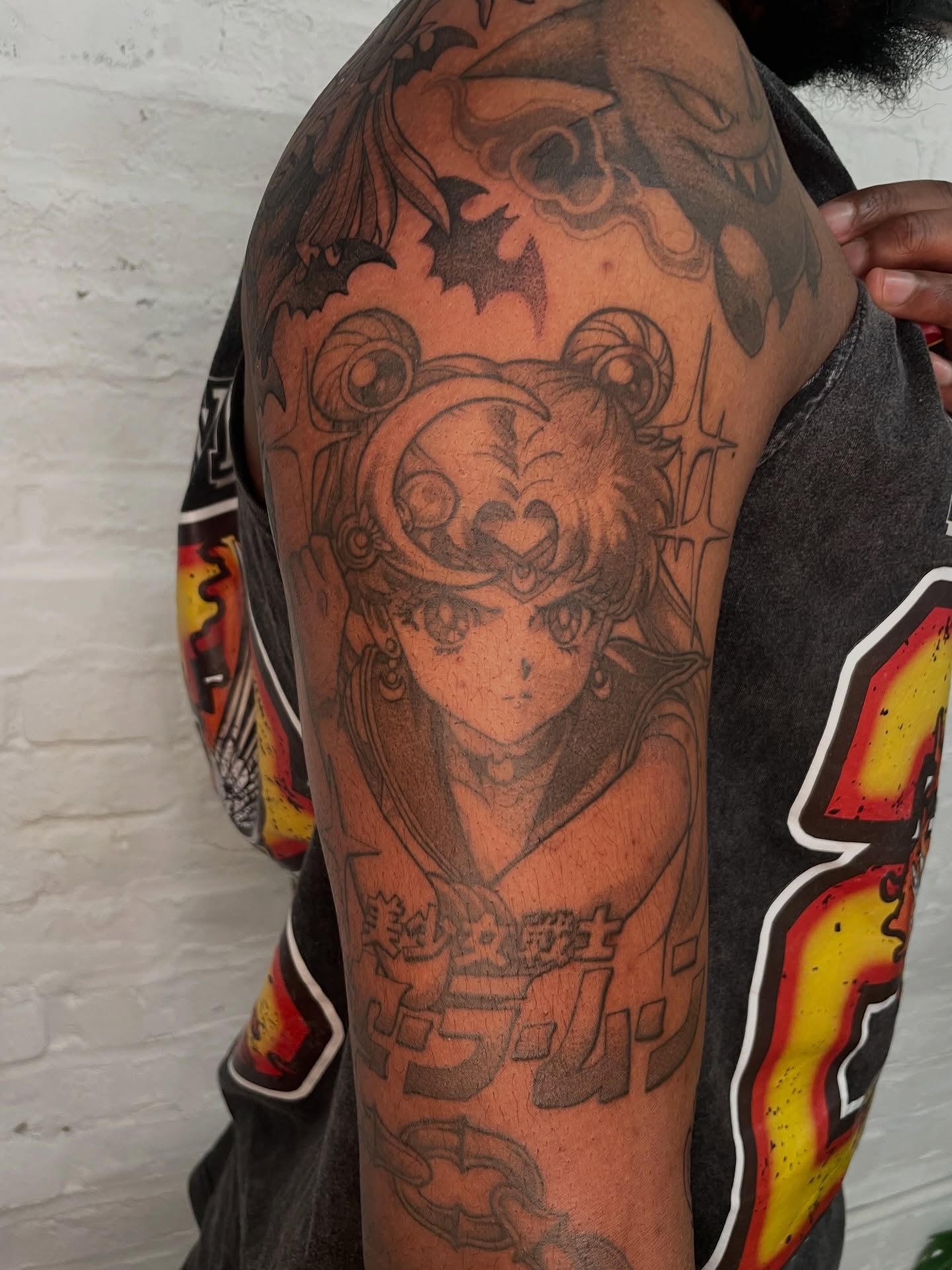 Tattoo by @collie_tattoos — anime