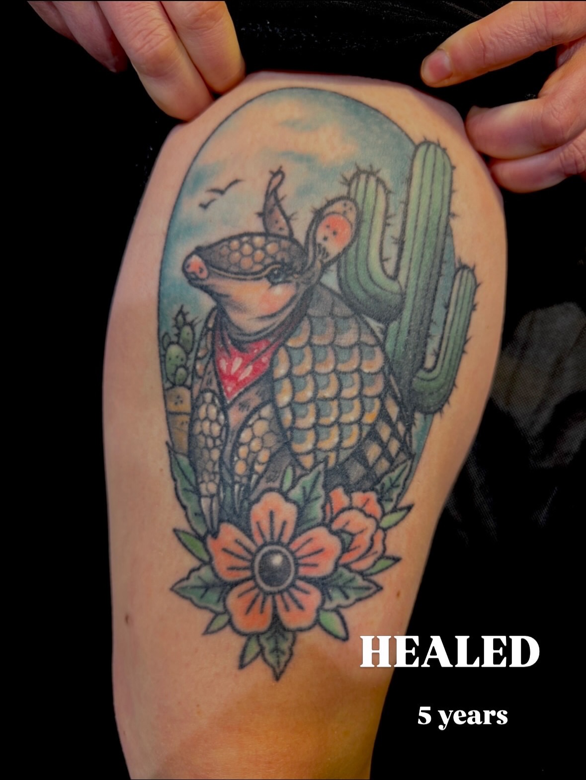 Tattoo by @amydooz — american_traditional, realism