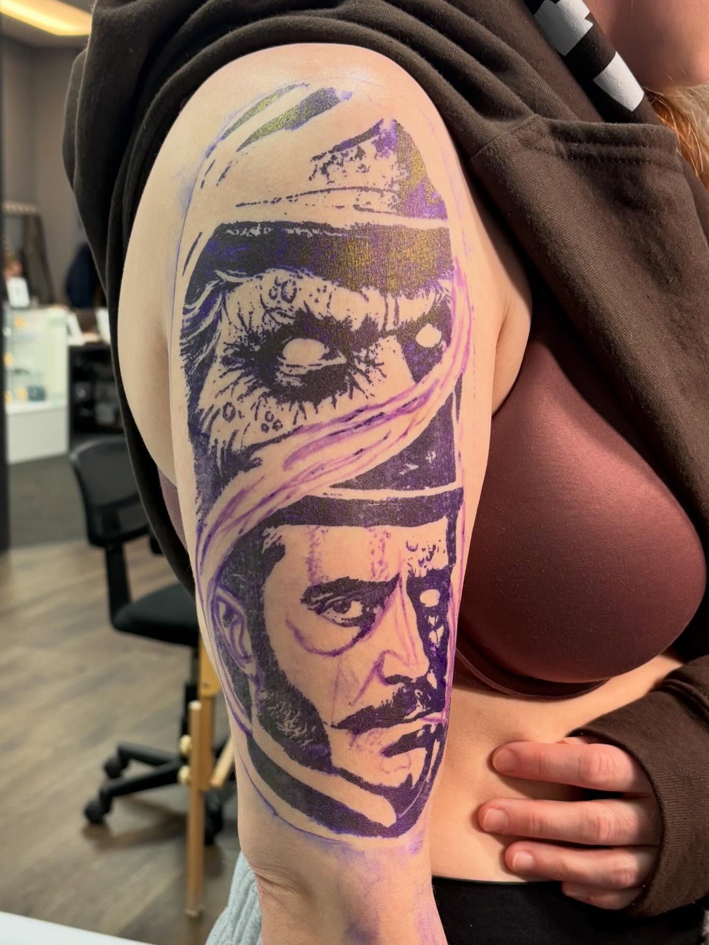 Tattoo by @tattoos_by_jack13 — black_and_grey