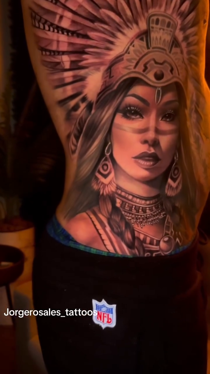 Tattoo by @jorgerosales_tattoos — realism, black_and_grey