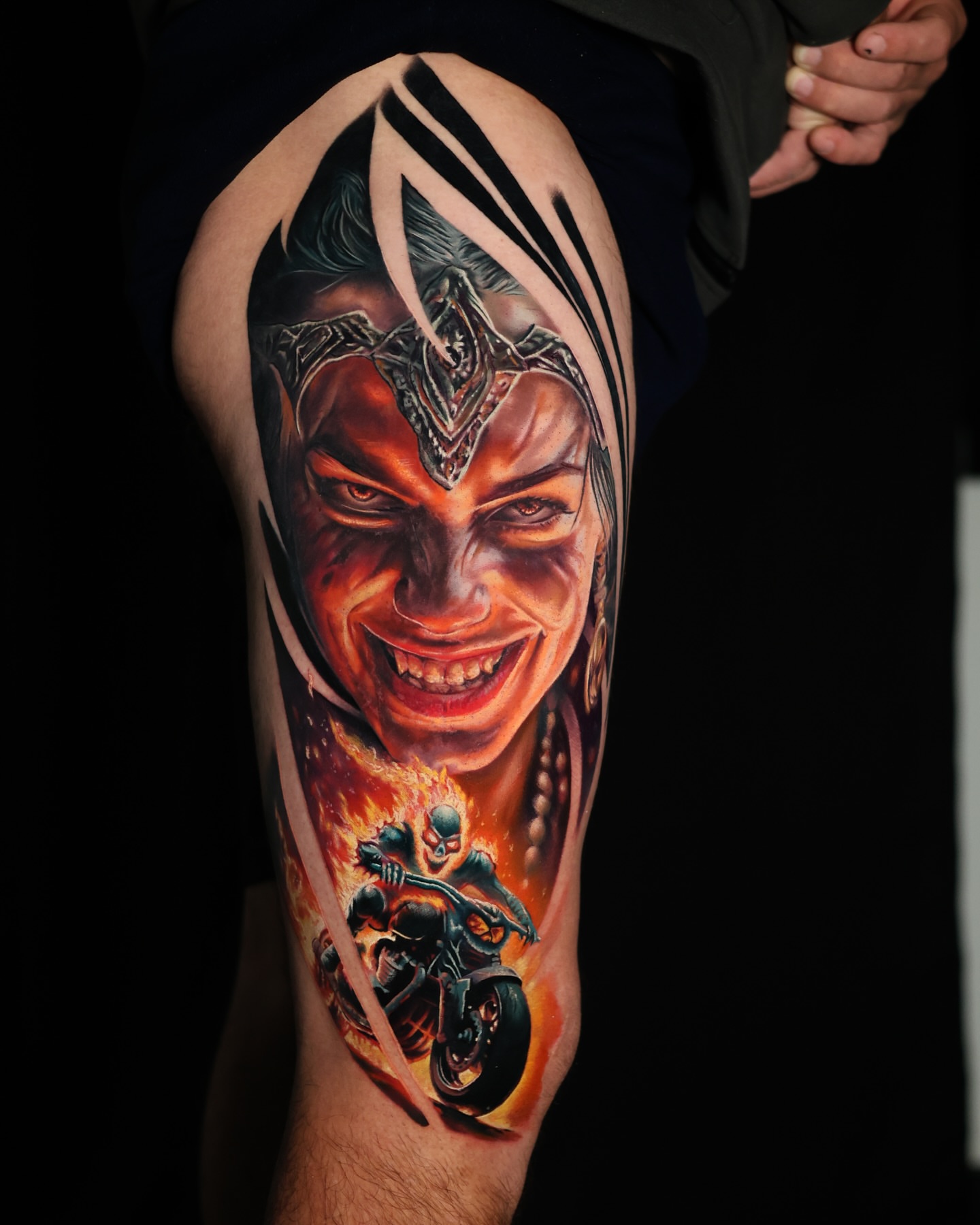 Tattoo by @inexortattoos — dark_realism, realism