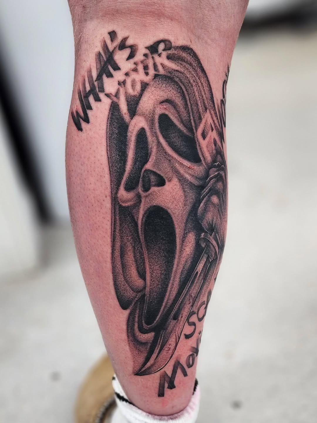 Tattoo by @mayatattooos β black_and_grey, lettering_script